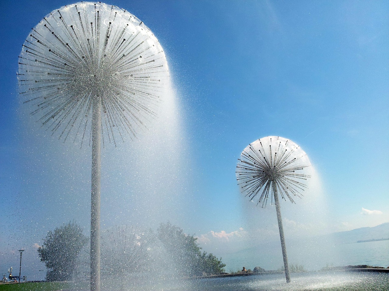 Water, nature, fountain — Deltids chatjobber