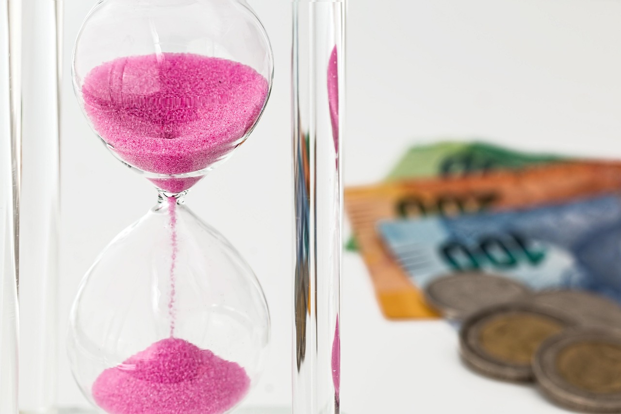 Hourglass, money, time — Reasons Why You Should Buy weed online