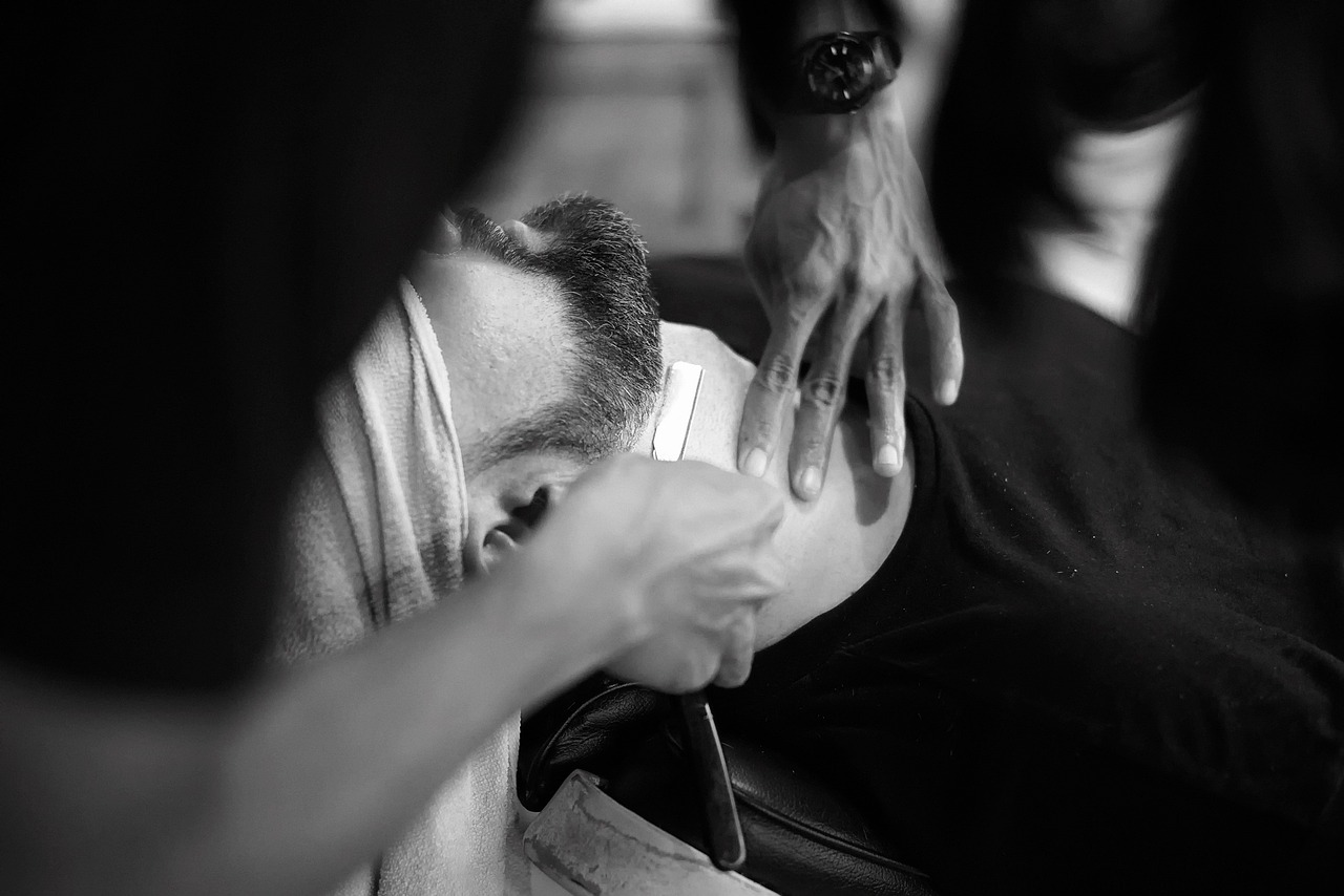Barber, barbershop, shave — "Secure Your Online Assets: TOPStresser.su's Free Attack Trial"
